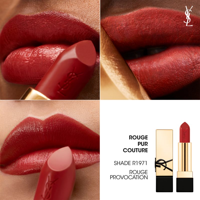Yves Saint Laurent Rouge Pur Couture Lipstick For Women R1971 Rouge Provocation 3,8 G