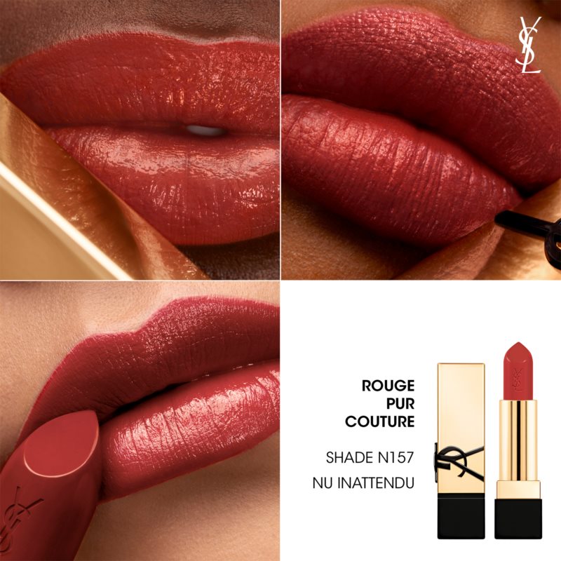 Yves Saint Laurent Rouge Pur Couture Lipstick For Women N157 Nu Inattendu 3,8 G