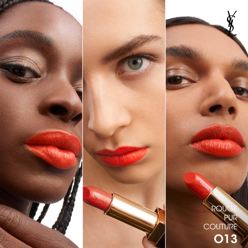 Yves Saint Laurent Rouge Pur Couture Lipstick For Women O13 Le Orange 3,8 G
