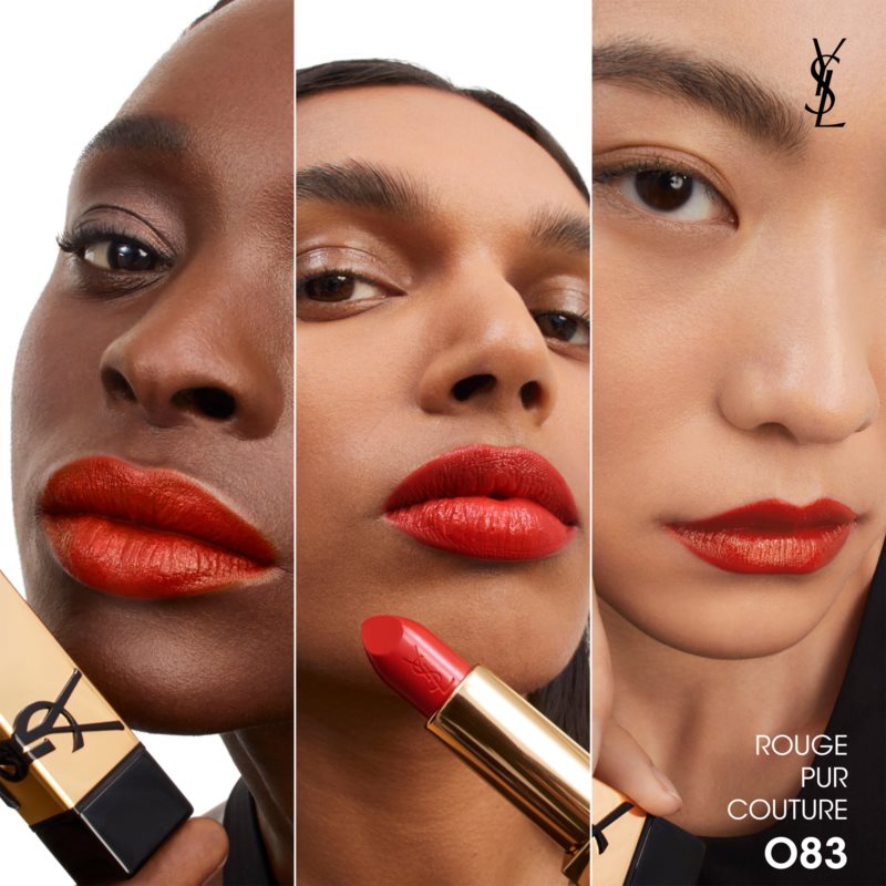 Yves Saint Laurent Rouge Pur Couture помада для жінок O83 Fiery Red 3,8 гр