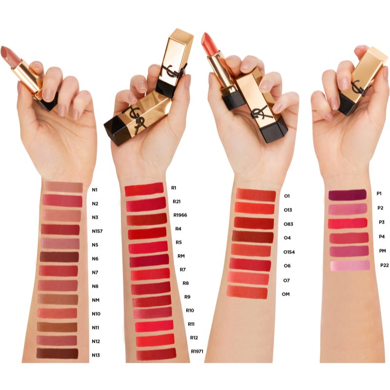 Yves Saint Laurent Rouge Pur Couture Lipstick For Women O6 Prêt A Porter Crimson 3,8 G