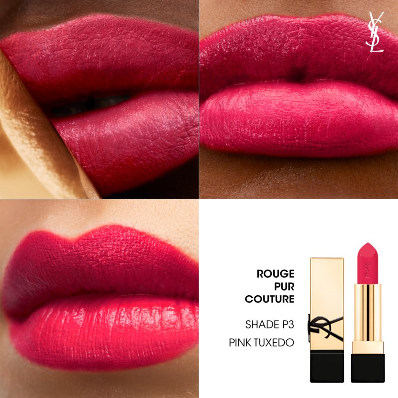 Yves Saint Laurent Rouge Pur Couture Lipstick For Women P3 Pink Tuxedo 3,8 G