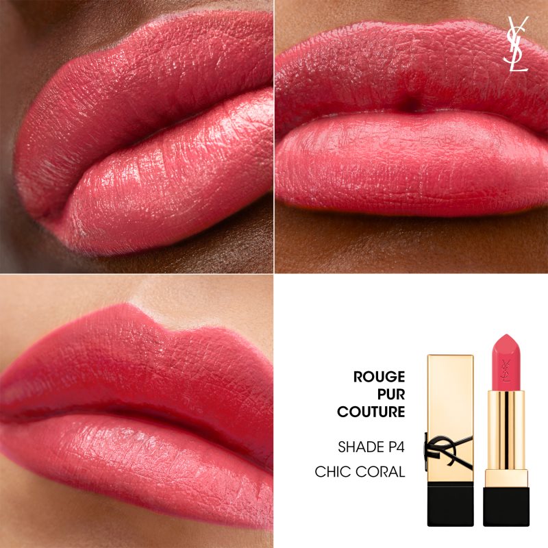 Yves Saint Laurent Rouge Pur Couture Lipstick For Women P4 Chic Colar 3,8 G