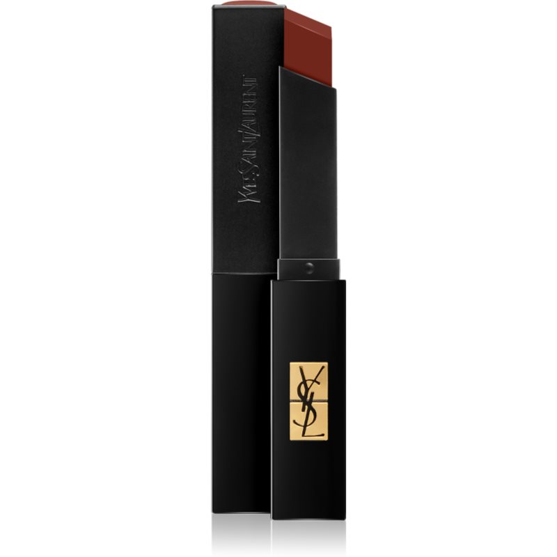 Yves Saint Laurent Rouge Pur Couture The Slim Velvet Radical vékony mattító rúzs bőr hatással árnyalat 321 2.2 g