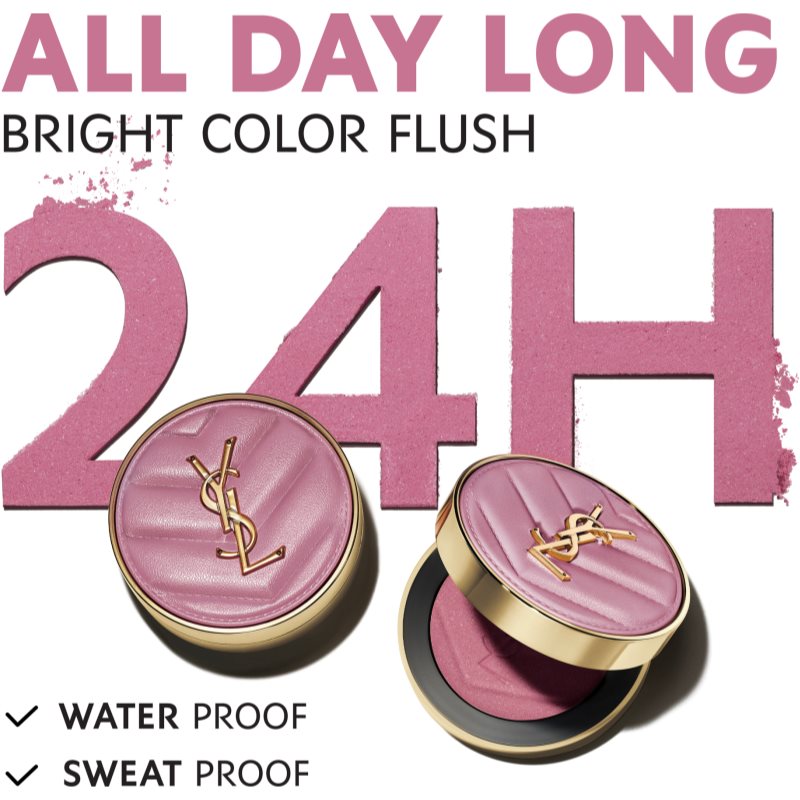 Yves Saint Laurent Make Me Blush Bold Blurring blusher shade 42 Babydoll Pink 6 g