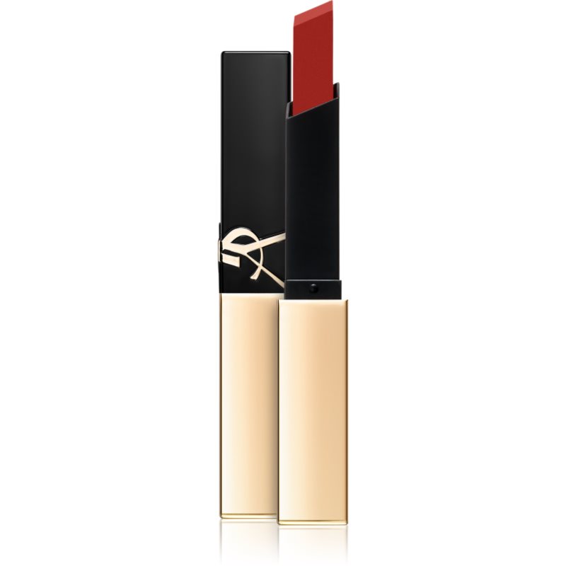 Yves Saint Laurent Rouge Pur Couture The Slim tenká matující rtěnka s koženým efektem odstín 2.2 g