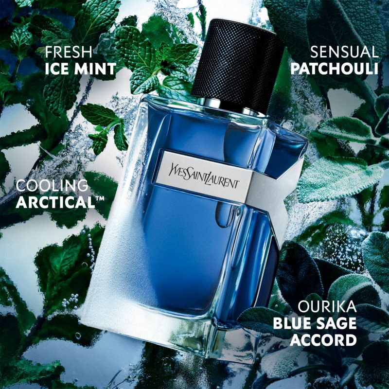 Yves Saint Laurent Y Iced Cologne toaletní voda intense pro muže 100 ml (obrázek 3)