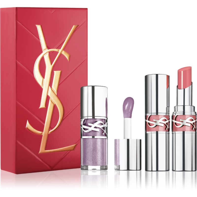 Yves Saint Laurent Loveshine Plumping Lip Oil Gloss dárková sada pro ženy