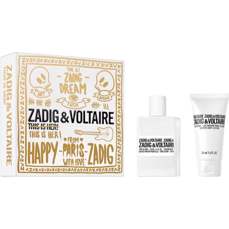 Zadig & Voltaire THIS IS HER! Set set cadou pentru femei