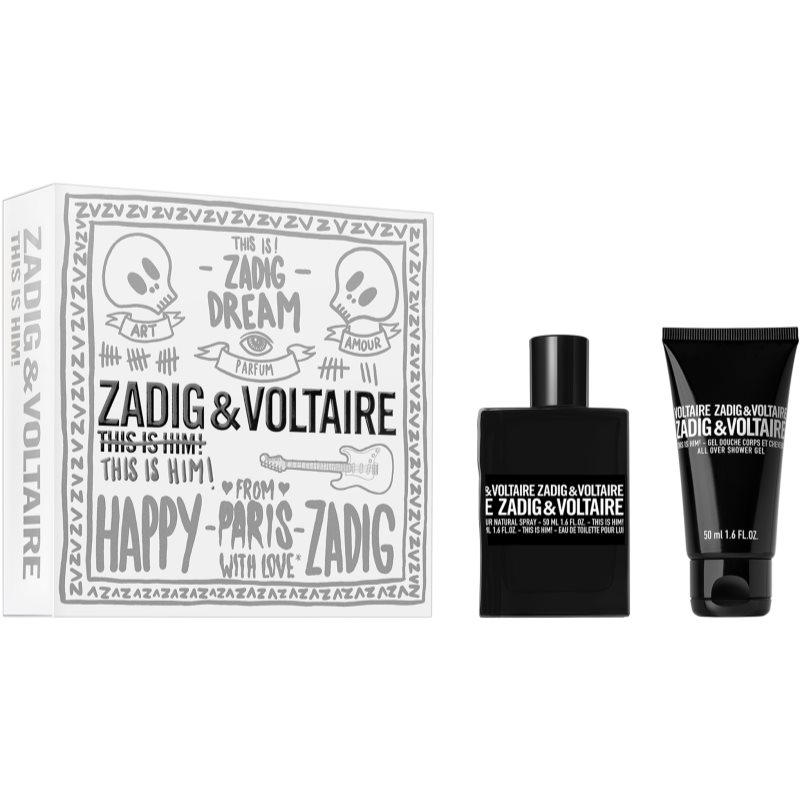 Zadig & Voltaire THIS IS HIM! Set gift set for men
