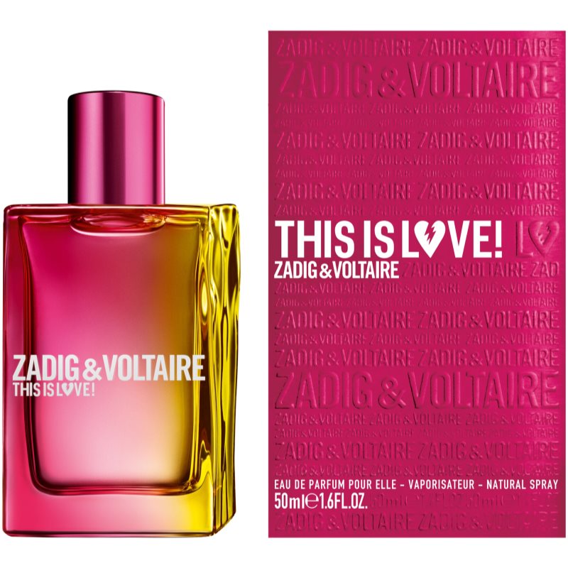 Zadig & Voltaire This Is Love! Pour Elle Eau De Parfum For Women 50 Ml