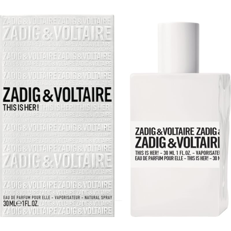 Zadig & Voltaire THIS IS HER! Eau De Parfum For Women 30 Ml