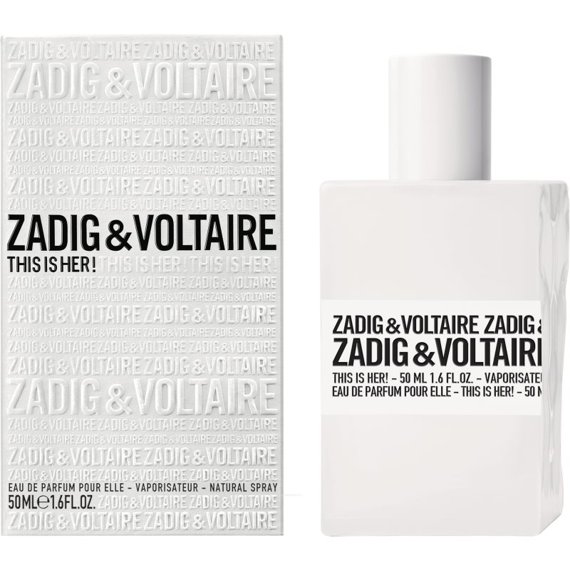 Zadig & Voltaire THIS IS HER! Eau De Parfum For Women 50 Ml