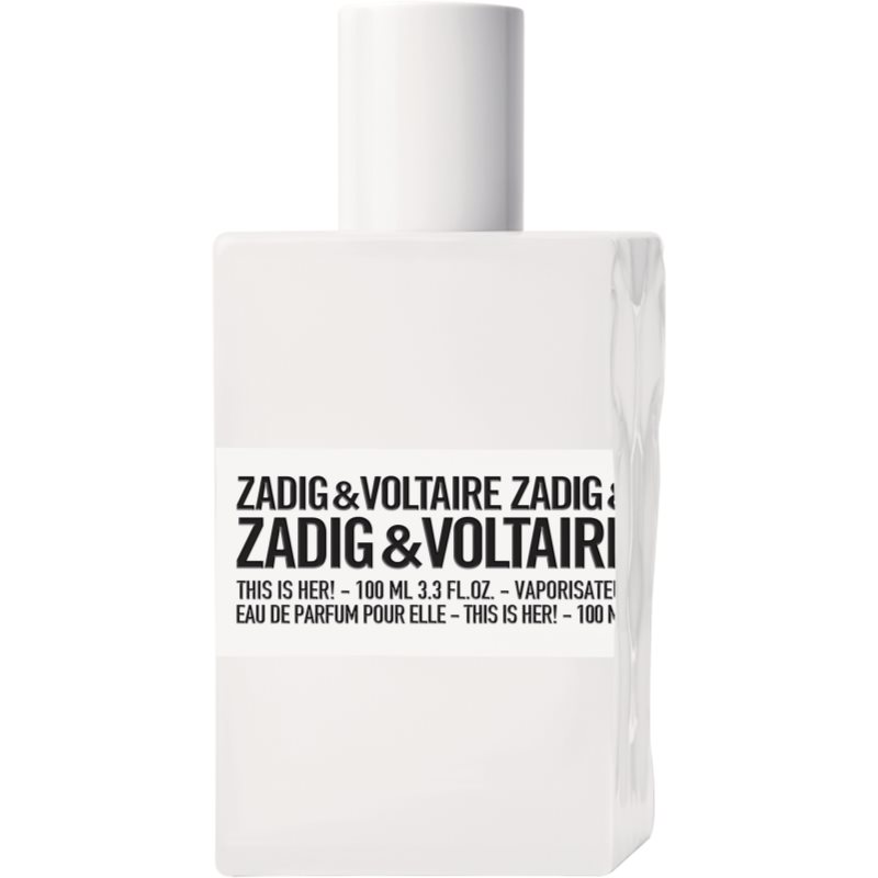 Zadig & Voltaire THIS IS HER! Eau de Parfum für Damen 100 ml