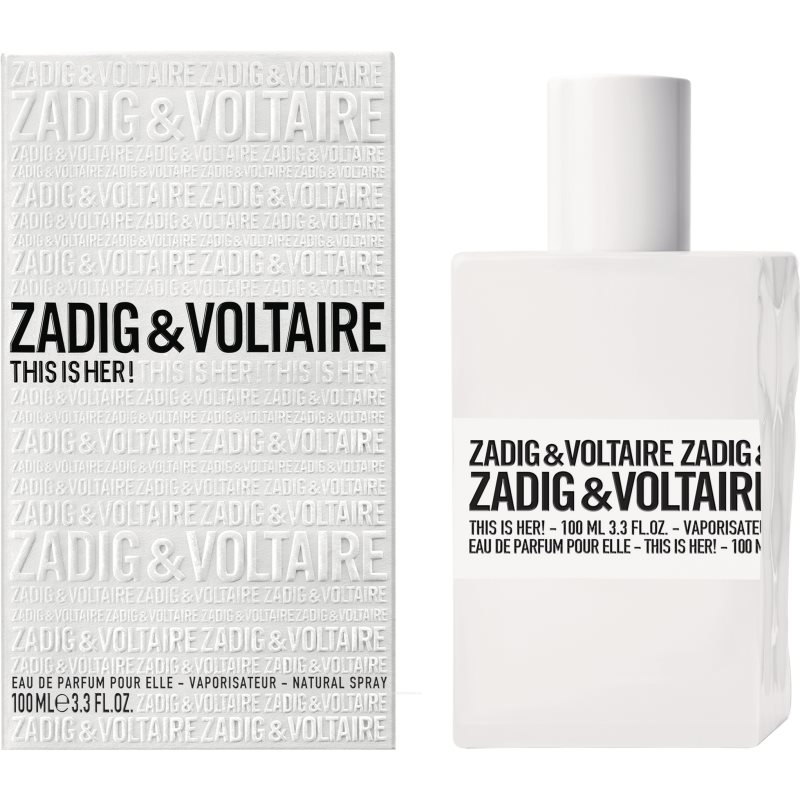 Zadig & Voltaire THIS IS HER! Eau De Parfum For Women 100 Ml