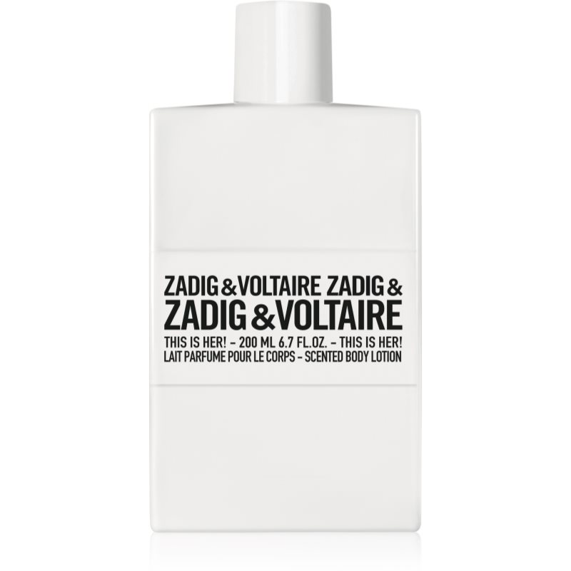 Zadig & Voltaire THIS IS HER! Body Lotion For Women 200 Ml