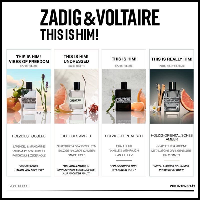 ZADIG&VOLTAIRE This is Really him! toaletní voda pro muže 100 ml (obrázek 6)