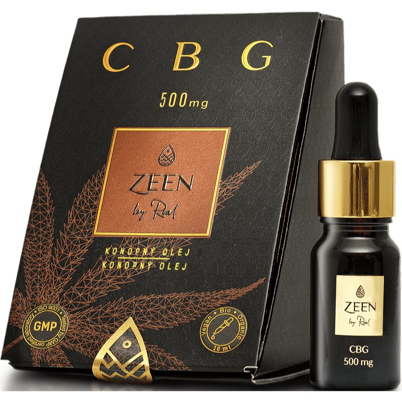 

ZEEN by Roal CBG 500 mg олійка з екстрактом коноплі з коензимом Q10