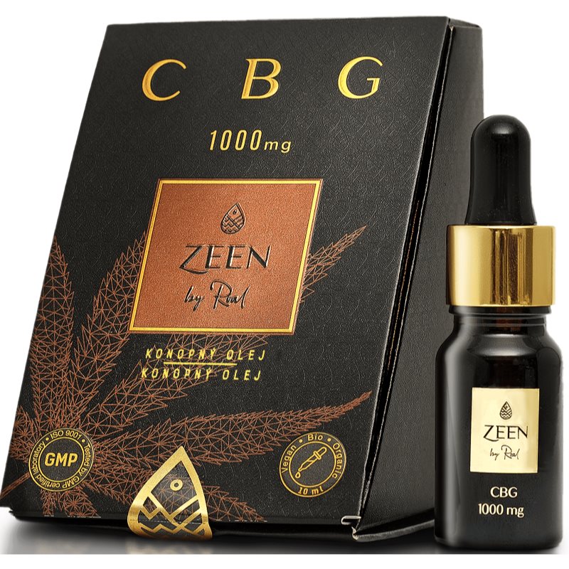 

ZEEN by Roal CBG 1000 mg олійка з екстрактом коноплі з коензимом Q10