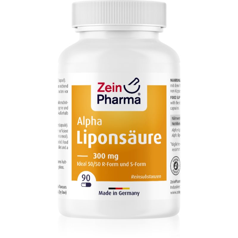 ZeinPharma Alpha-Liponsäure 300 mg Kapseln für Sportler 56 g