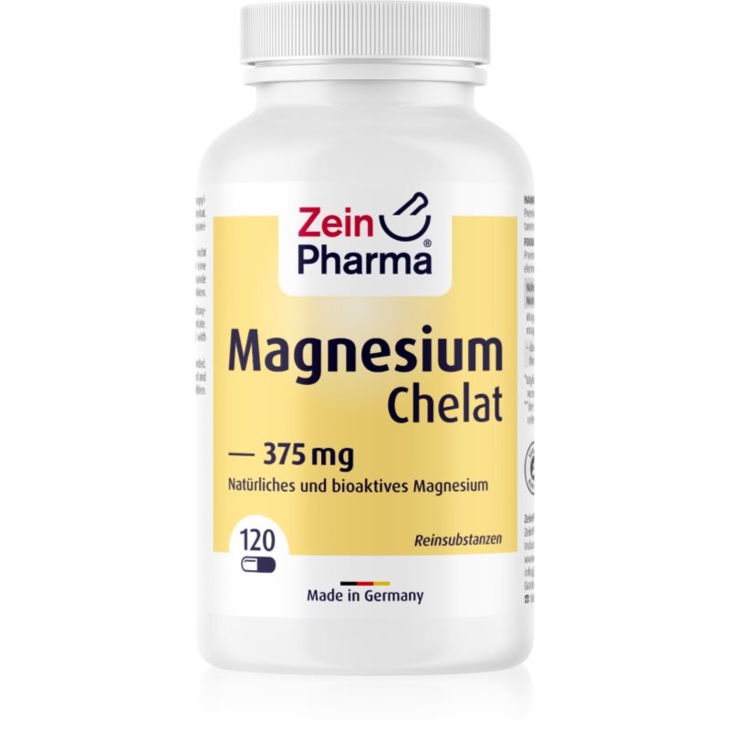 

ZeinPharma Magnesiumchelat 375 mg капсули для зменшення втоми та виснаження