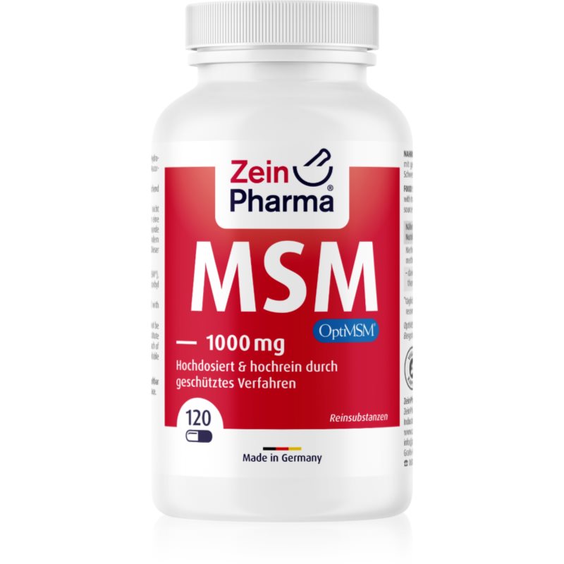 ZeinPharma OptiMSM 1000 mg Kapseln für Sportler 170 g