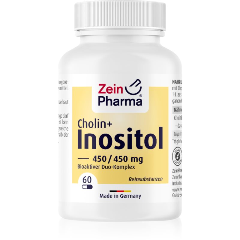 ZeinPharma Cholin-Inositol 450/450 mg Kapseln zur Unterstützung des Stoffwechsels 76 g