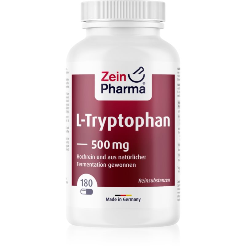 ZeinPharma L-Tryptophan 500 mg Kapseln zur Förderung des seelischen Gleichgewichts 180 KAP