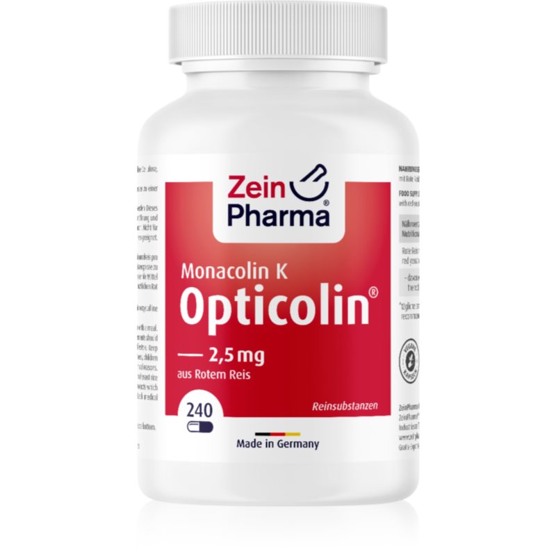 ZeinPharma Monacolin K Opticolin® Kapseln mit Pflanzenextrakten 68 g