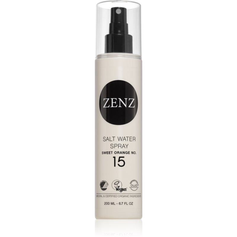 ZENZ Organic Sweet Orange No. 15 salt spray for hair 200 ml
