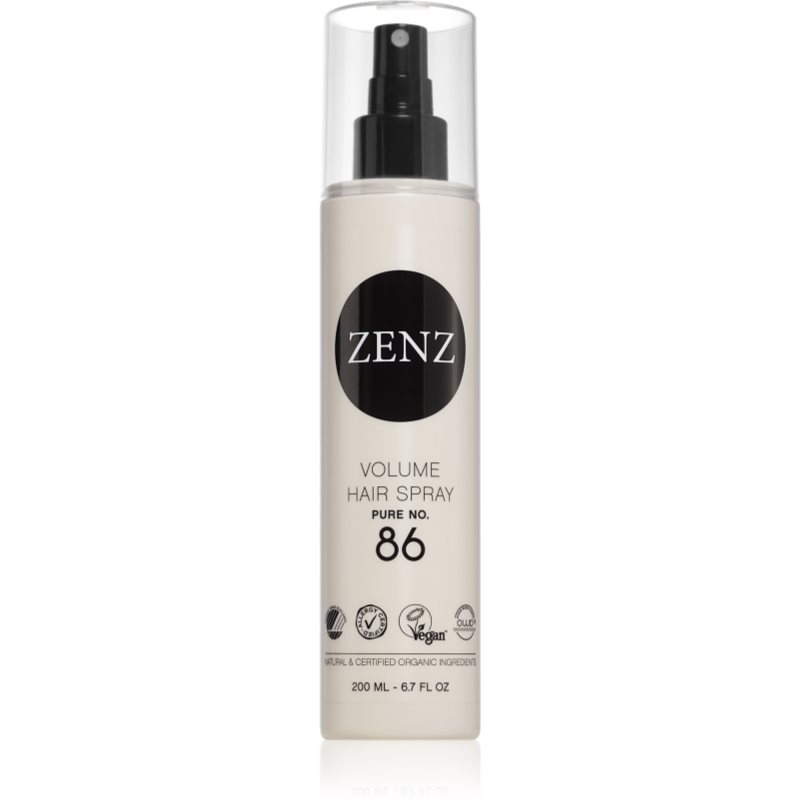 ZENZ Organic Pure No. 86 medium-hold hairspray 200 ml
