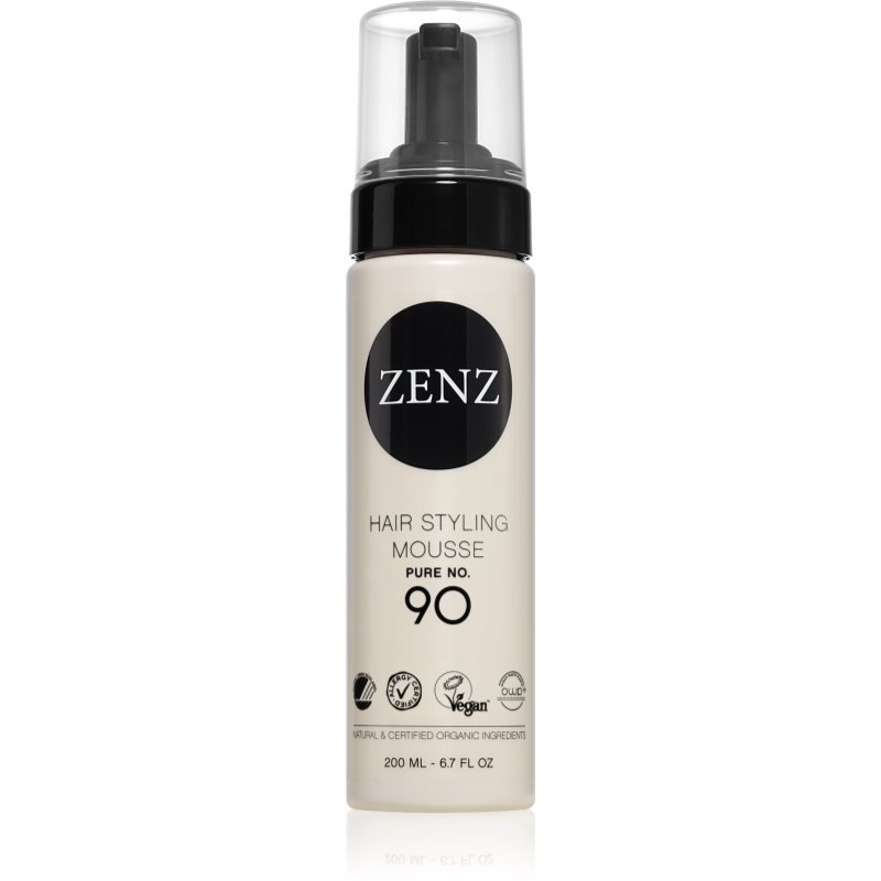 E-shop ZENZ Organic Pure No. 90 pěnové tužidlo pro tepelnou úpravu vlasů 200 ml