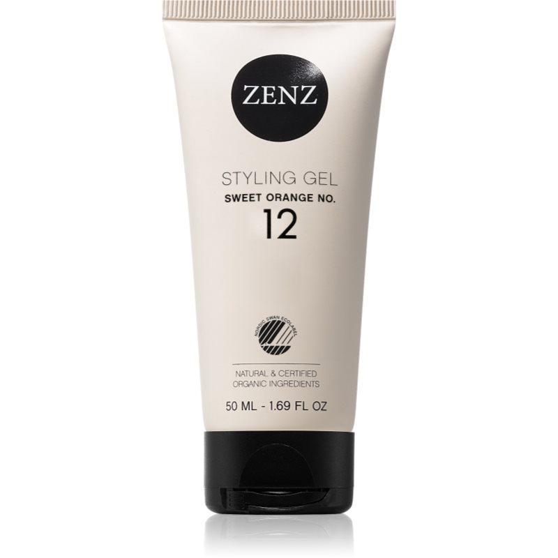 ZENZ Organic Sweet Orange No. 12 Stylinggel mit feuchtigkeitsspendender Wirkung 50 ml