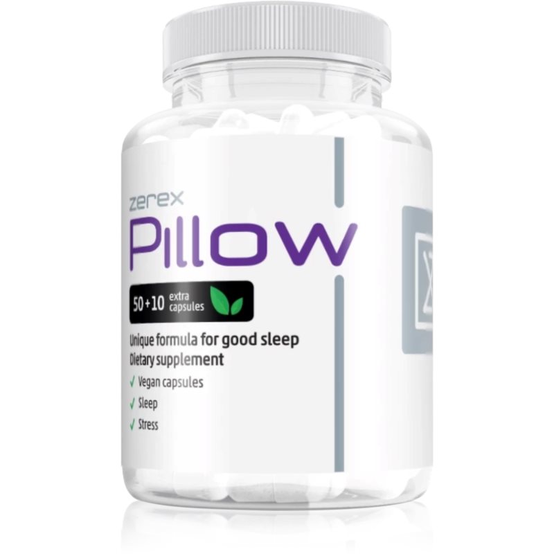 Zerex Pillow bylinné kapsle při potížích se spánkem a usínáním 60 cps