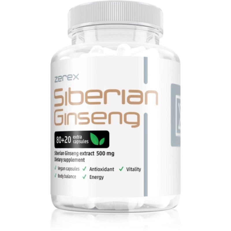 Zerex Siberian Ginseng 500 mg 100 kapslí