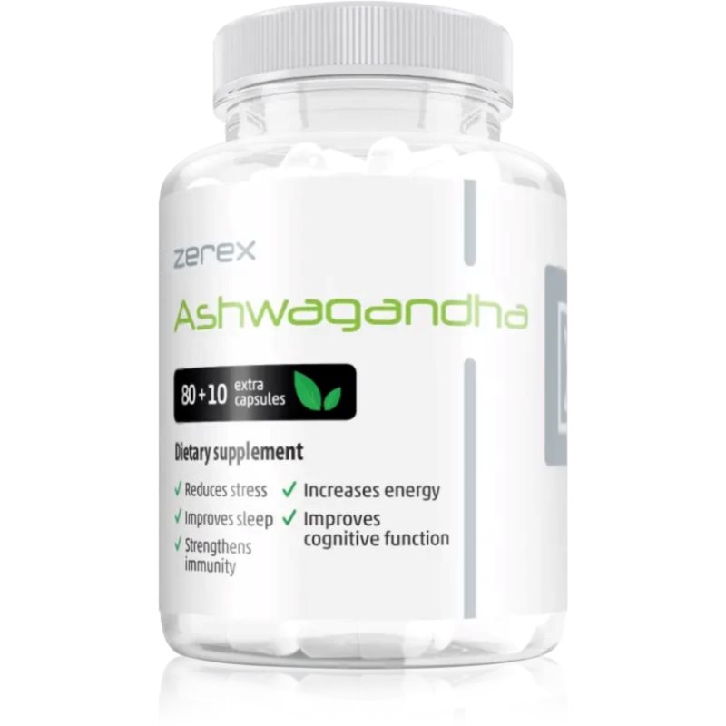Zerex Ashwagandha kapsuly na udržanie vitality 90 cps