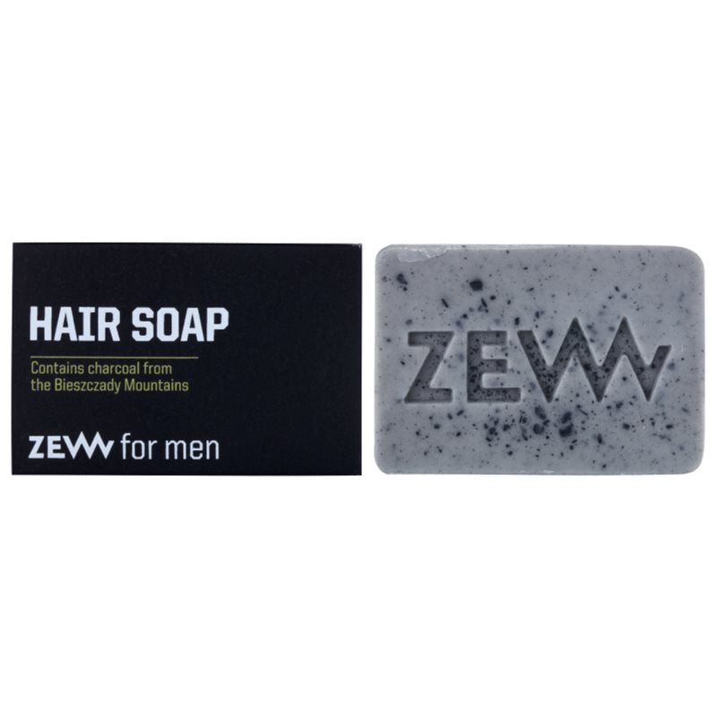 Zew For Men Hair Soap kietasis muilas plaukams 85 ml