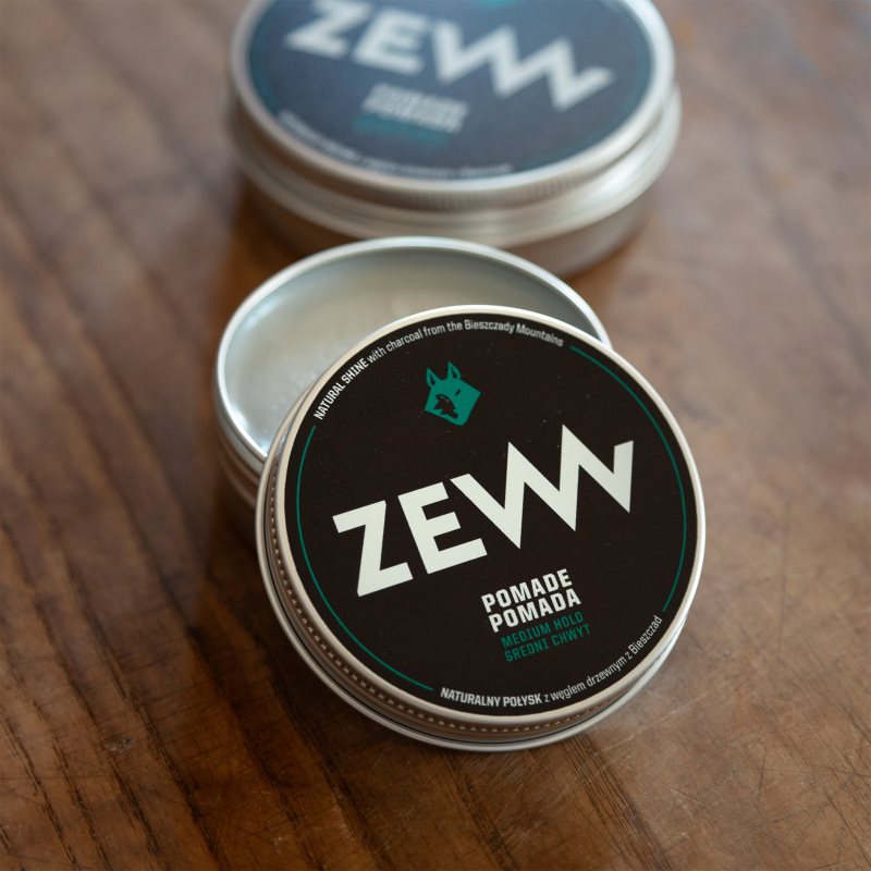 Zew For Men Pomade Natural Shine Pomade mittlere Fixierung 50 ml