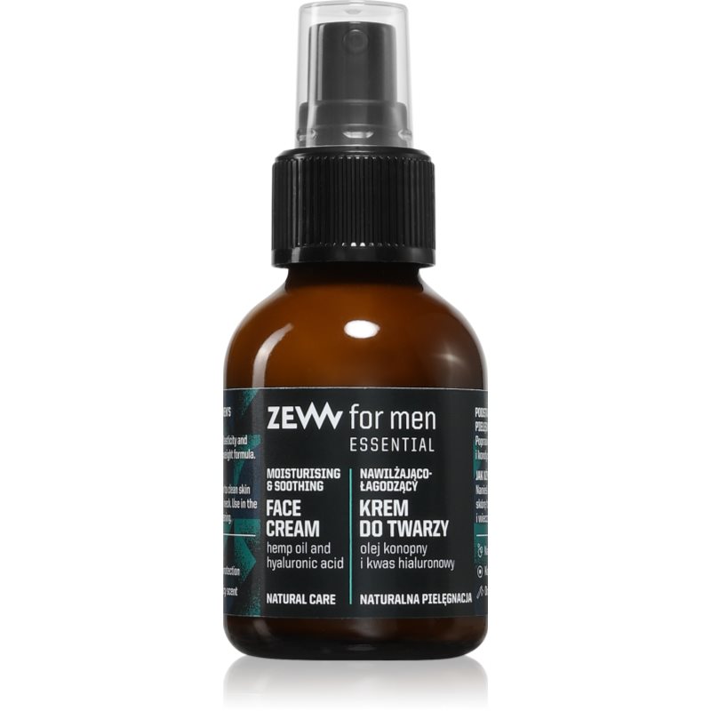 Zew For Men Essential Moisturising & Soothing Face Cream vlažilna krema za obraz za moške 50 ml