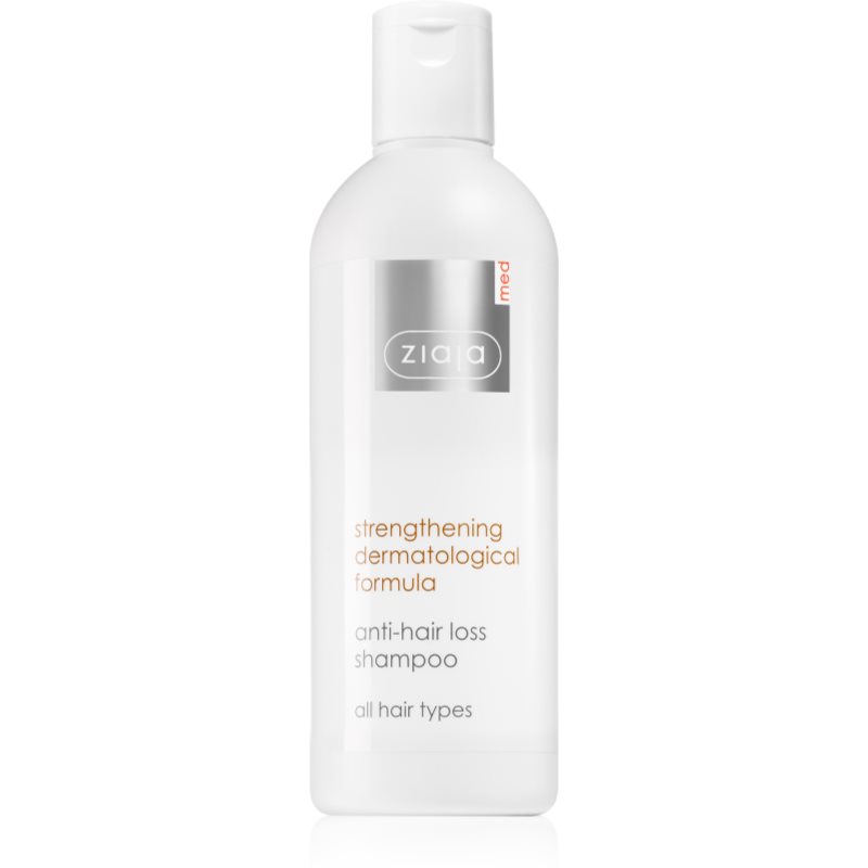 Ziaja Med Strengthening Dermatological Formula šampūnas nuo plaukų slinkimo 300 ml