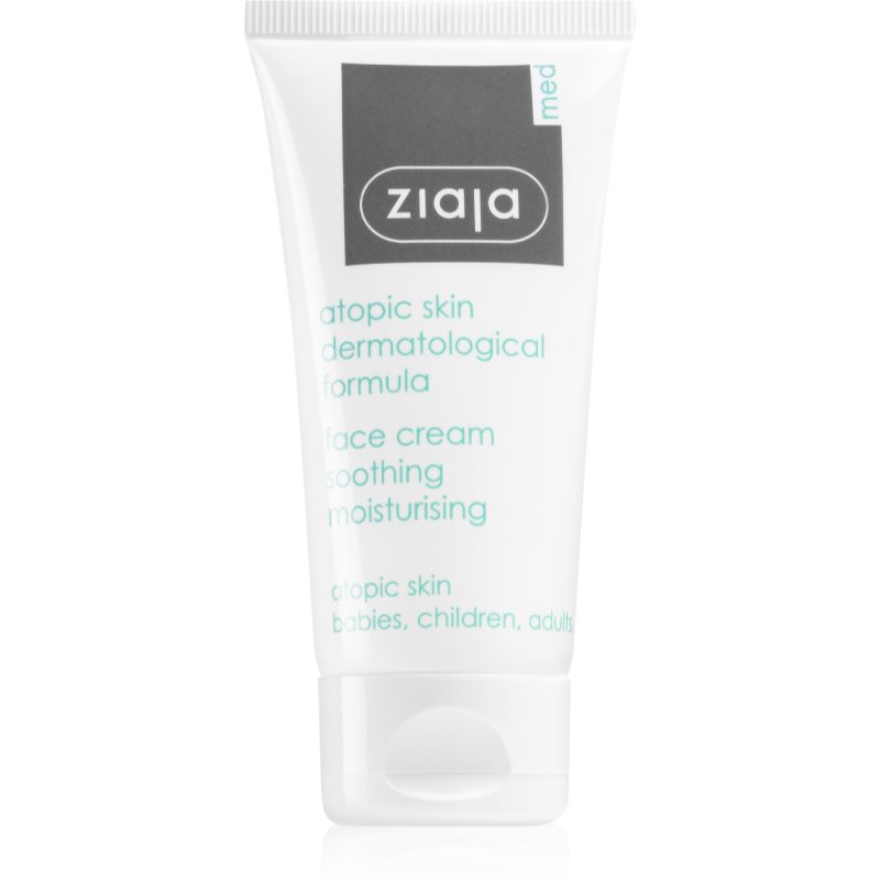 Ziaja Med Atopic Dermatitis Care Soothing Cream For Dry To Atopic Skin 50 Ml