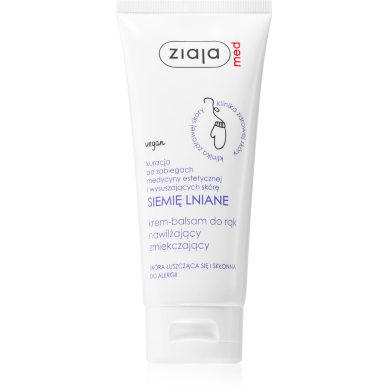 Ziaja Med Linseed hand cream with balm 100 ml
