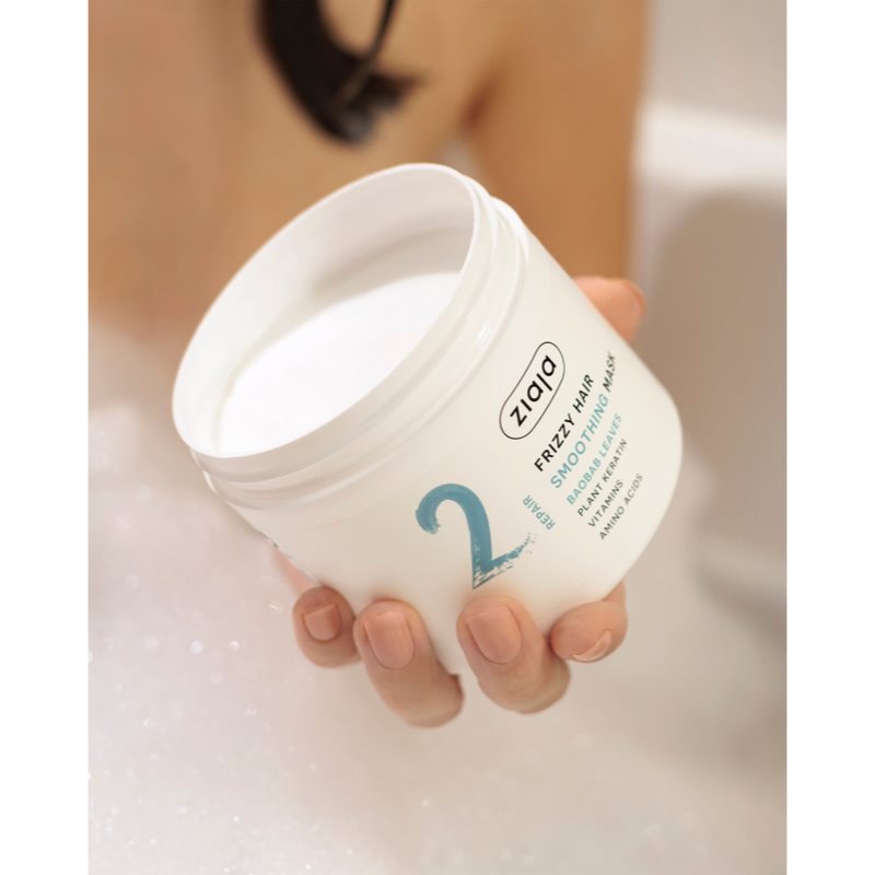 Ziaja Plant Essentials Baobab Leaves glättende Maske Lockenpflege für lockiges Haar 350 ml
