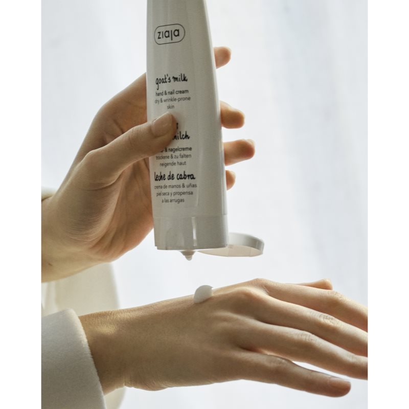 Ziaja Goat's Milk eine Crem zum Schutz von Händen und Nägeln 80 ml