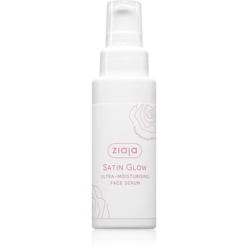 Ziaja Satin Glow Ultra-Moisturising Face Serum intenzivně hydratační sérum 50 ml