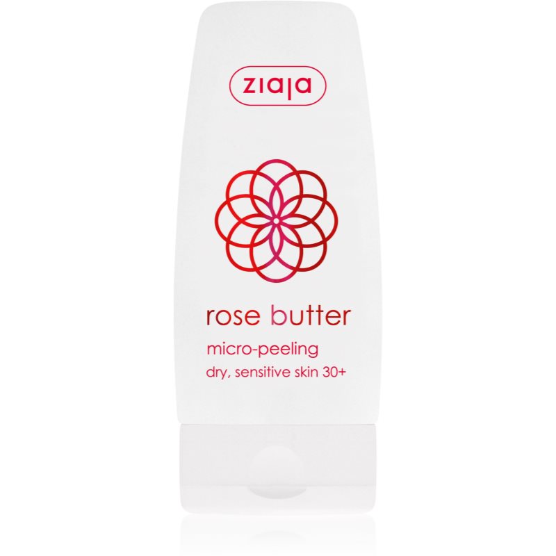 Ziaja Rose Butter piling za telo z mikrokroglicami 30+ 60 ml