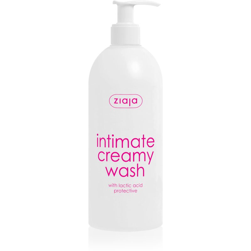 Ziaja Intimate Creamy Wash jemný gél pre intímnu hygienu s kyselinou mléčnou 500 ml