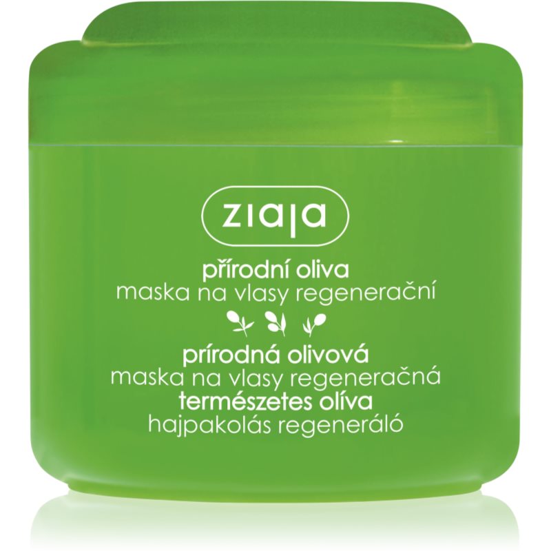 Фото - Маска для лица Ziaja Natural Olive маска для регенерації для волосся 200 мл 
