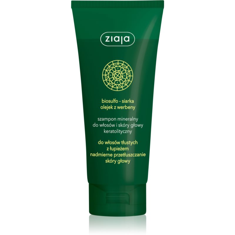 Ziaja Mineral Anti-Dandruff 200 ml šampón pre ženy proti lupinám; na mastné vlasy