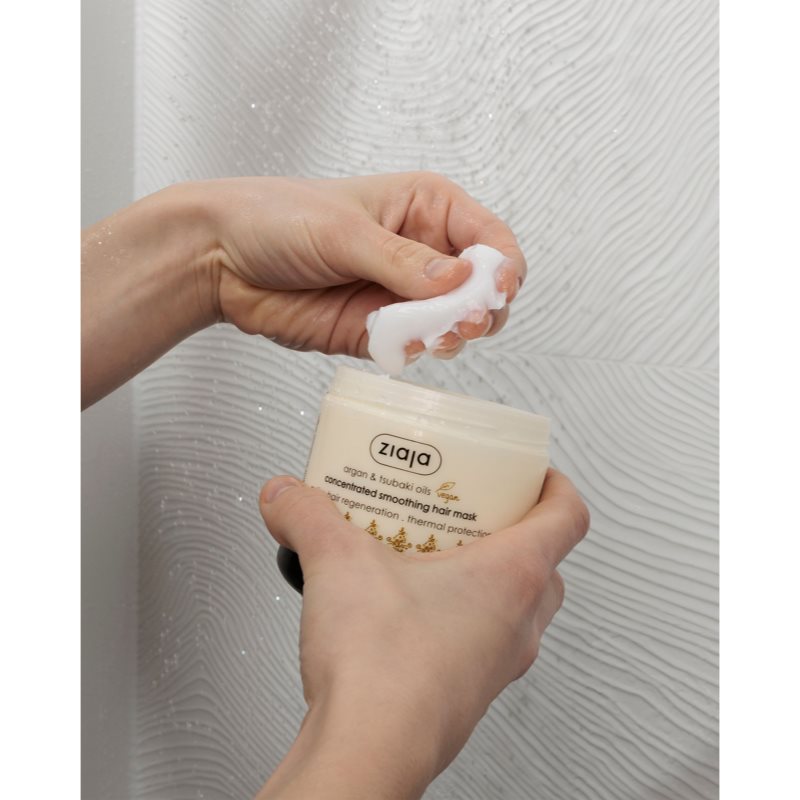 Ziaja Argan Oil glättende Maske für trockenes und beschädigtes Haar 200 ml